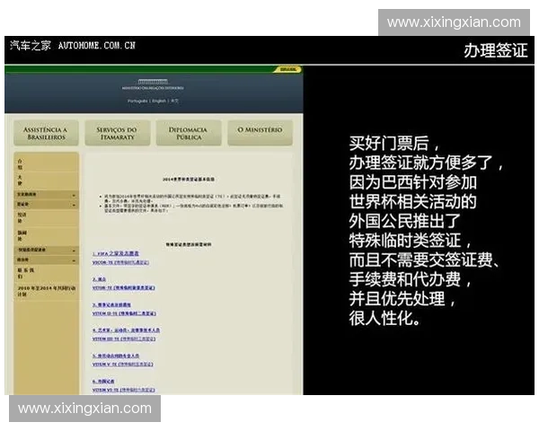 2026世界杯巴西签证申请指南及赛程安排详解